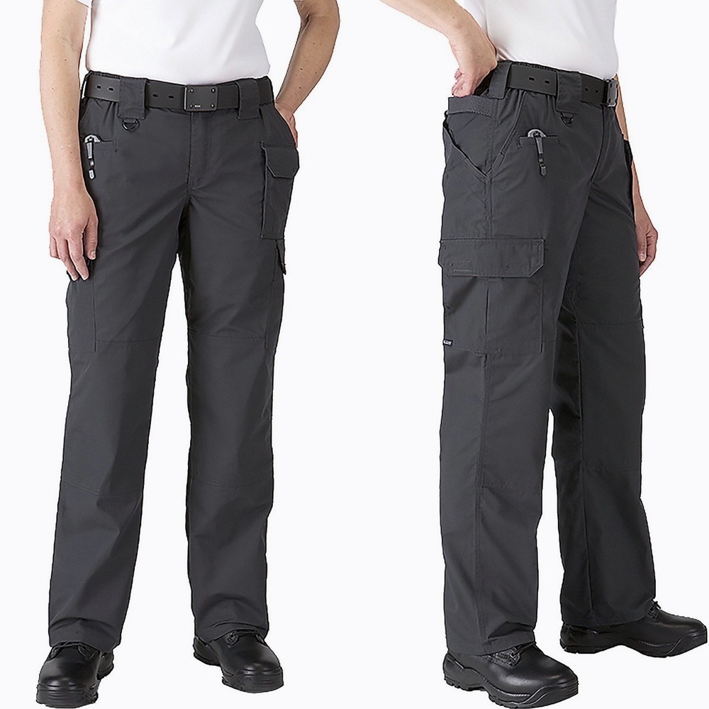 5.11 Tactical Womens Taclite Pro Cargo Pants Black Ripstop Size 8 Regular